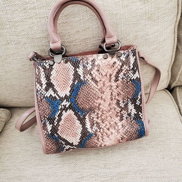 LIKE DREAMS Cortez Snakeskin Handbag - Picture 2 of 11